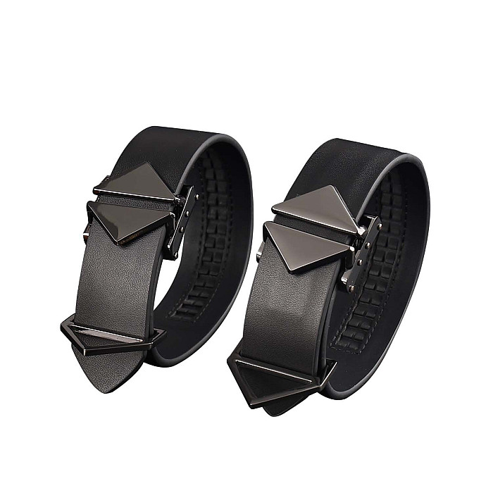 Набор для бондажа LOCKINK 8-Bondage-Straps Restraint Set, черный 8 ремней из натуральной кожи