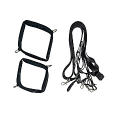 Растяжка на кровать Punishment - 5-Piece Bed Restraint Kit – Black