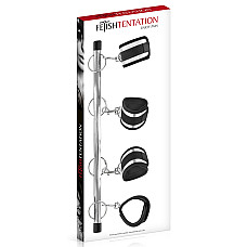 Фіксатор для рук і ніг Fetish Tentation Submission bar with 4 cuffs