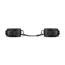 Поножи Bedroom Fantasies: Faux Leather Ankle Cuffs, черные
