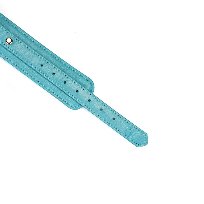 Поножі Liebe Seele Blue Lamb Leather Ankle Cuffs with Velvet Lining