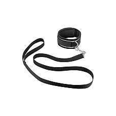 Фіксатор для рук і шиї з повідцем Fetish Tentation Submission bar with handcuffs and collar