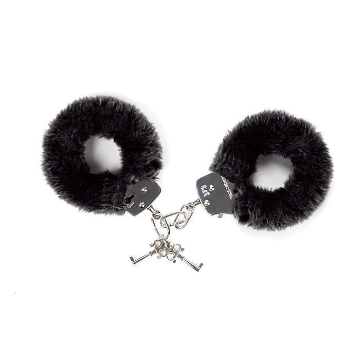 Наручники з плюшевою обробкою Love To Love ATTACH ME Black