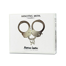 Наручники металеві Adrien Lastic Handcuffs Metallic (поліцейські)