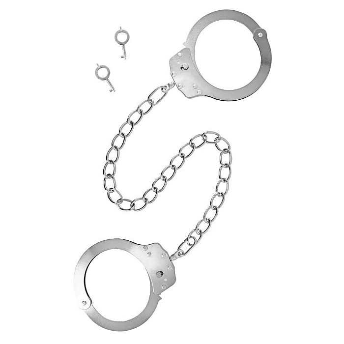 Поножі Fetish Tentation Adjustable metal ankle cuffs
