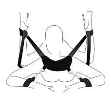 Набір для фіксації BDSM Bondage Fetish Girl Simple