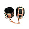 Наручники Liebe Seele Rose Gold Memory Wrist Cuff, натуральная кожа, розовое золото