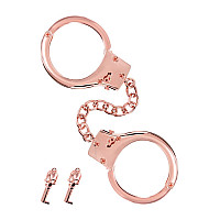Наручники Fetish Tentation Premium Chick wrist cuffs in rose-gold metal