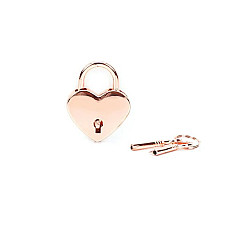 Замочок Liebe Seele Heart Shape Padlock Rose Gold (2 шт)