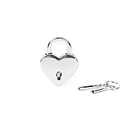 Замочок Liebe Seele Heart Shape Padlock Silver (2 шт)