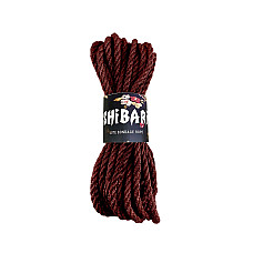 Джутовая веревка для Шибари Feral Feelings Shibari Rope, 8 м коричневая