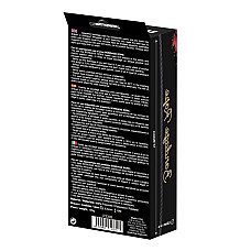 Веревка для BDSM MAI Bondage Rope Black, длина 10 м, диаметр 6,5 мм, полиэстер