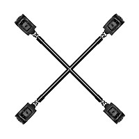 Хрестовина Bedroom Fantasies Hog Tie Cross Bar With Cuffs