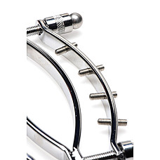 Зажим для вагины Master Series: Spread 'Em Poker Vagina Clamp with Adjustable Pressure Screws, шипы