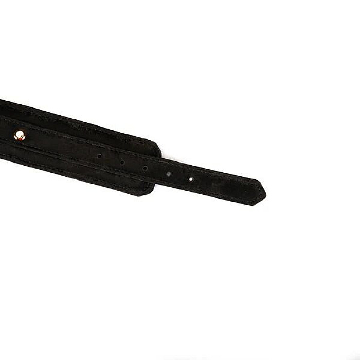 Наручники Liebe Seele Boudoir Amor Wrist Cuffs Black, соединительная цепочка на карабинах