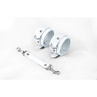 Наручники Feral Feelings - Hand Restraints White, натуральная кожа