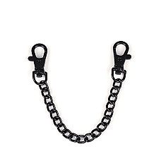 Поножі Liebe Seele Flower Rhythm - Black and Red Leather Flowers Hand Cuffs