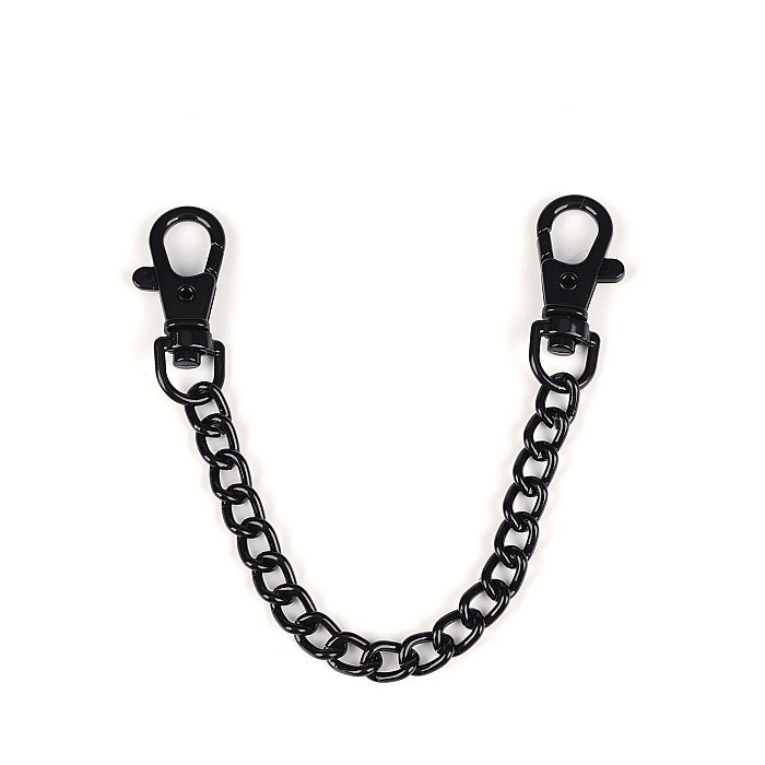 Поножі Liebe Seele Flower Rhythm - Black and Red Leather Flowers Hand Cuffs