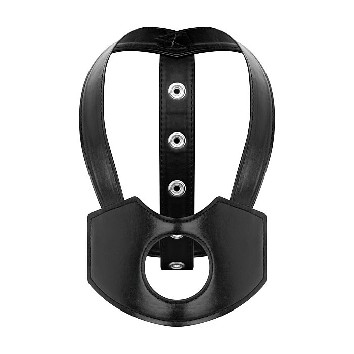 Бондажна система на голову для страпона Bedroom Fantasies Head Bondage Harness