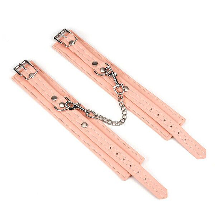 Поножи Liebe Seele Dark Candy Pink Ankle Cuffs, съемная цепочка