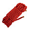 Мотузка для шибарі LOCKINK SEVANDA Shibari Pratice Rope Red, 8 метрів