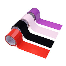 Скотч для бондажа LOCKINK SEVANDA Electrostatic Tape, красная, 16 м