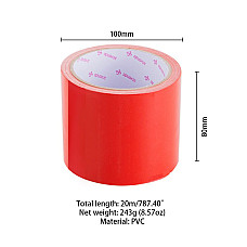 Скотч для бондажа LOCKINK SEVANDA Electrostatic Tape, красная, 16 м