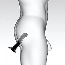 Насадка для страпона Strap-On-Me P&G-Spot Dildo, силікон, розмір S