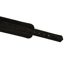 Ошейник с поводком Liebe Seele Boudoir Amor Collar with Leash Black, три кольца