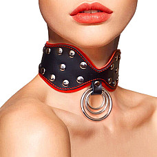 Нашийник з натуральної шкіри Art of Sex - Collar Butterfly