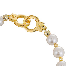 Жемчужный набор для фиксации LOCKINK Pearl Bondage & Restraint Set, наручники, поножи, поводок