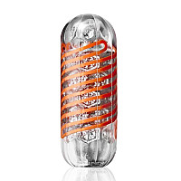 Мастурбатор Tenga Spinner 02 Hexa с упругой стимулирующей спиралью внутри, стандартная спираль