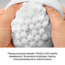 Мастурбатор Tenga Geo Aqua, новий матеріал, ніжні хвилі, новий ступінь розвитку Tenga Egg