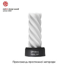 Мастурбатор Tenga 3D Spiral, очень нежный, из антибактериального эластомера с серебром