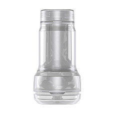 Мастурбатор Kiiroo Feel Pocket Crystal, совместим с интерактивной насадкой PowerBlow