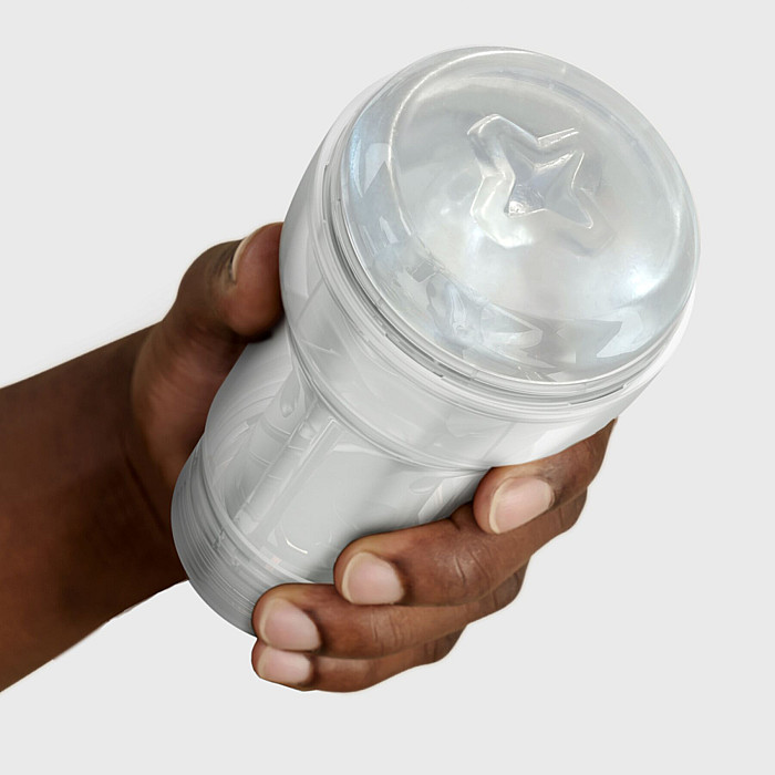 Мастурбатор Kiiroo Feel Pocket Crystal, совместим с интерактивной насадкой PowerBlow
