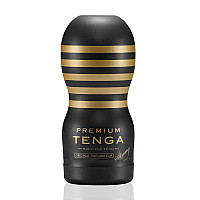Мастурбатор Tenga Premium Original Vacuum Cup Strong (глубокая глотка) с вакуумной стимуляцией