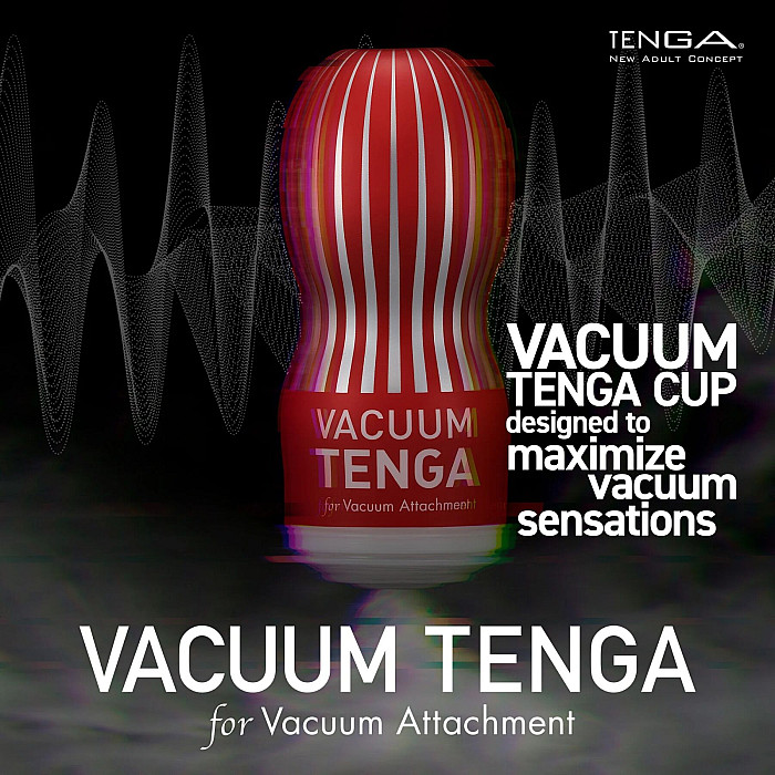 Мастурбатор VACUUM TENGA CUP