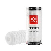 Мастурбатор Otouch DECOR 1-A, утолщенный TPE, эффект всасывания, спиральные выступы