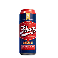 Мастурбатор – банка пива Blush Schag's Arousing Ale Masturbator – Frosted, самосмазывающийся, вакуум