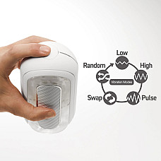 Мастурбатор Tenga Flip Zero Gravity Electronic Vibration White