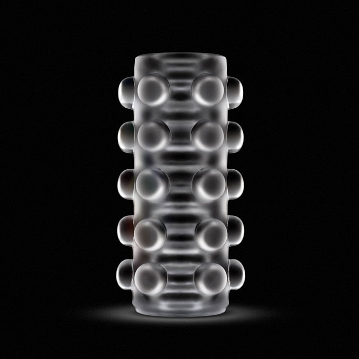 Мастурбатор Blush Rize – Swich Glow in the Dark Masturbator Clear, двусторонний, светится в темноте