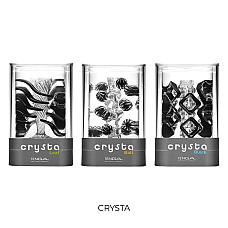 Мастурбатор TENGA Crysta Ball, унікальний рельєф, стимулювальні щільні кульки, прозорий матеріал