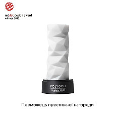 Мастурбатор Tenga 3D Polygon, очень нежный, из антибактериального эластомера с серебром