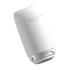 Мастурбатор TENGA PUFFY SUGAR WHITE, ультрамягкий материал, многоразовый, сквозной