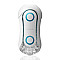 Мастурбатор Tenga Flip Orb — Blue Rush, с изменяемым сжатием, со стимулирующими шариками внутри