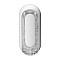 Мастурбатор Tenga Flip Zero Gravity White, змінна інтенсивність стимуляції, розкладний