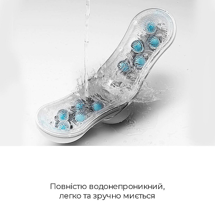 Мастурбатор Tenga Flip Orb — Orange Crash, с изменяемым сжатием, со стимулирующими шариками внутри