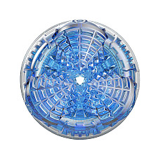 Мастурбатор Fleshlight Turbo Core Blue Ice, оральный секс (глубокое горло)