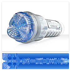 Мастурбатор Fleshlight Turbo Core Blue Ice, оральный секс (глубокое горло)